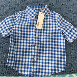 BNWT Janie and Jack linen shirt